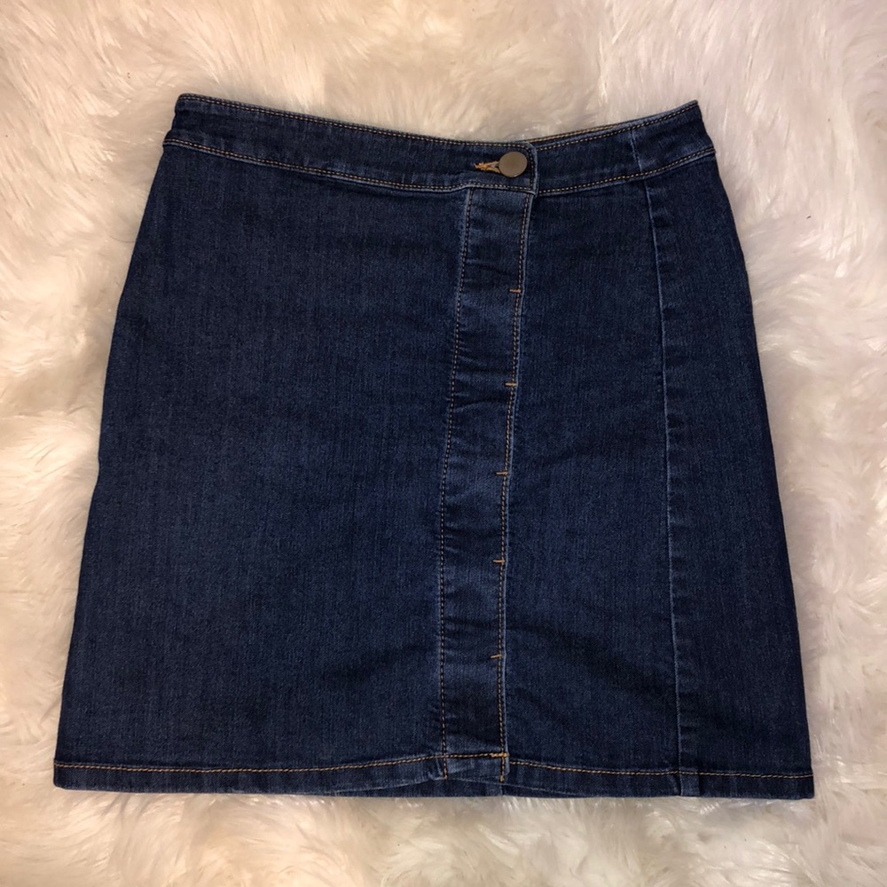LOFT jean skirt!